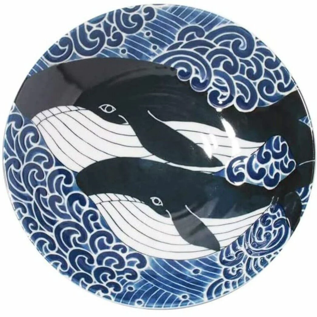 Shiranami Whale Plate 21.7D H5.3