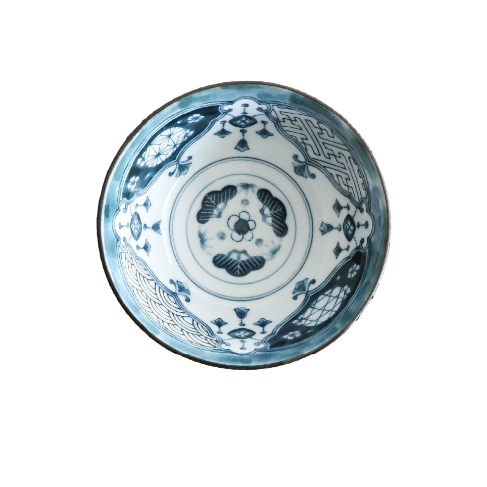 Shonzui Sometuke Yourakumon Donburi Bowl 15D