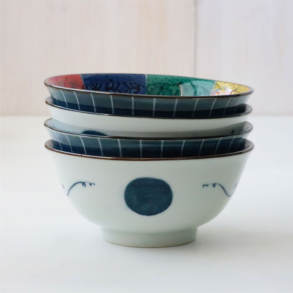 Shonzui Sometuke Yourakumon Donburi Bowl 15D