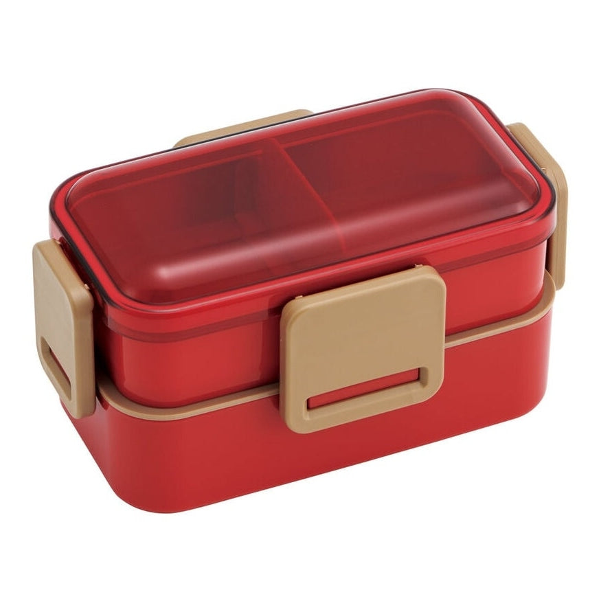 Skater Cherry Red 2 Tier Lunch Box 600ml