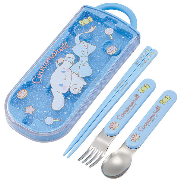 Skater Cinnamoroll 25 Big Ribbon Trio Cutlery Set