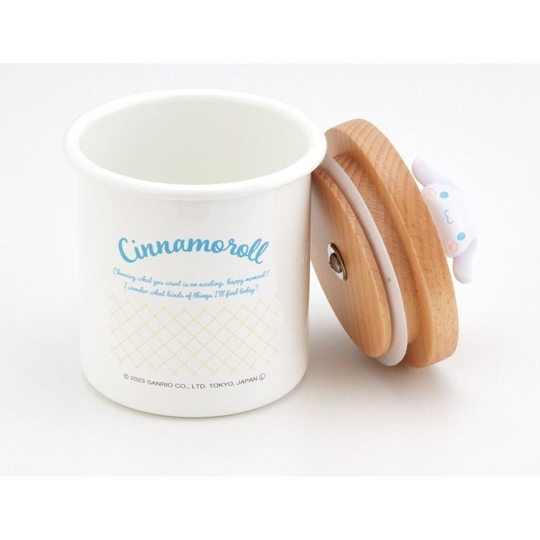 Skater Cinnamoroll Enamel-on-steel Canister 750ml