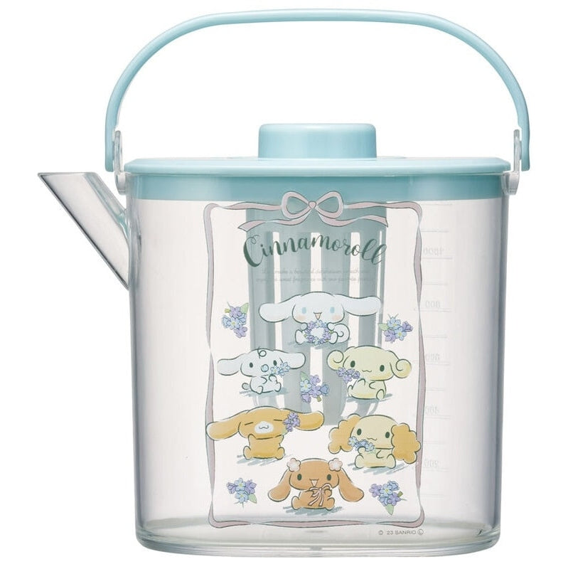 Skater Cinnamoroll Floral Wreath Iced Tea Jug 1.2L