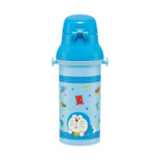 Skater Doraemon Gingham One Touch Drink Bottle 480ml