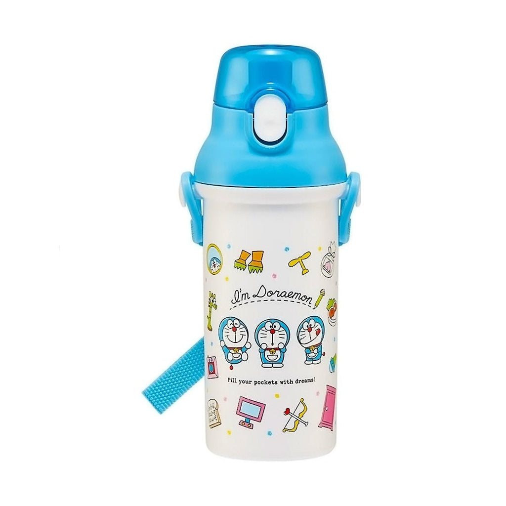 Skater Doraemon One Touch Drink Bottle 480ml
