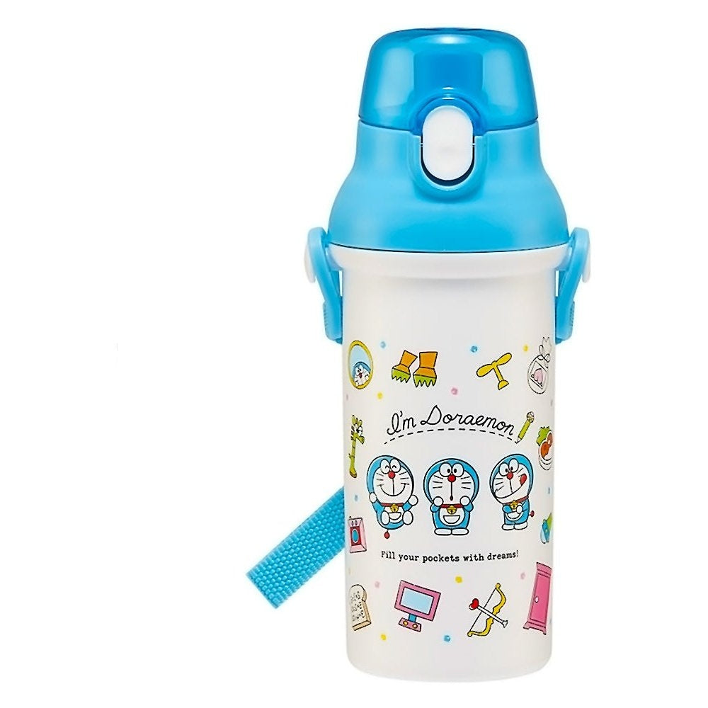 Skater Doraemon One Touch Drink Bottle 480ml