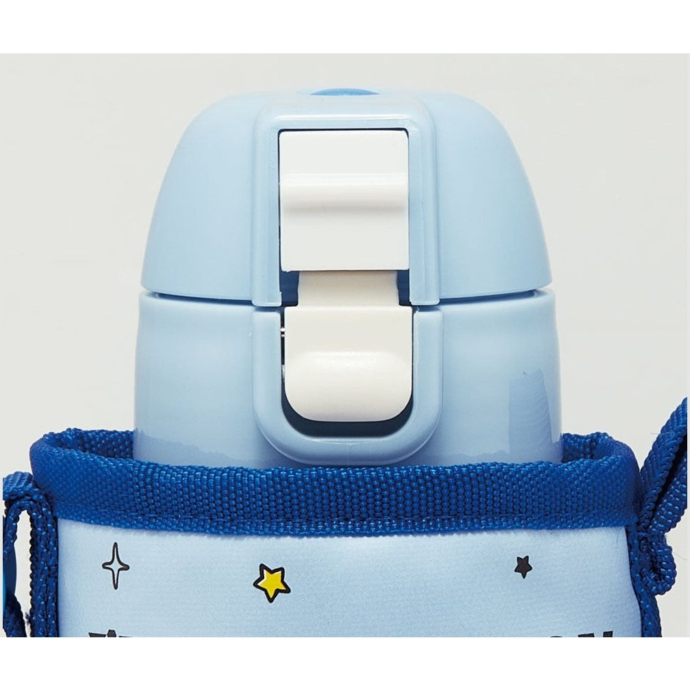 Skater Doraemon in Space Insulated Drink Bottle W/Cover 600ml