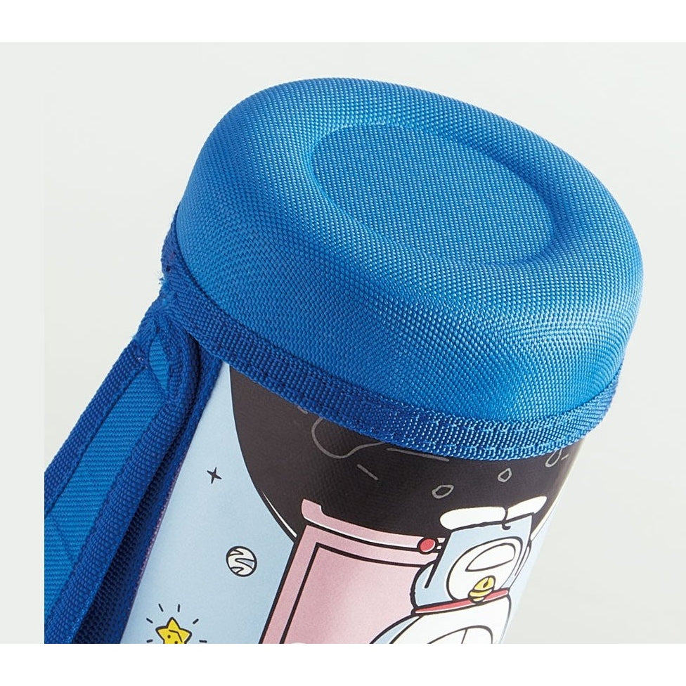 Skater Doraemon in Space Insulated Drink Bottle W/Cover 600ml