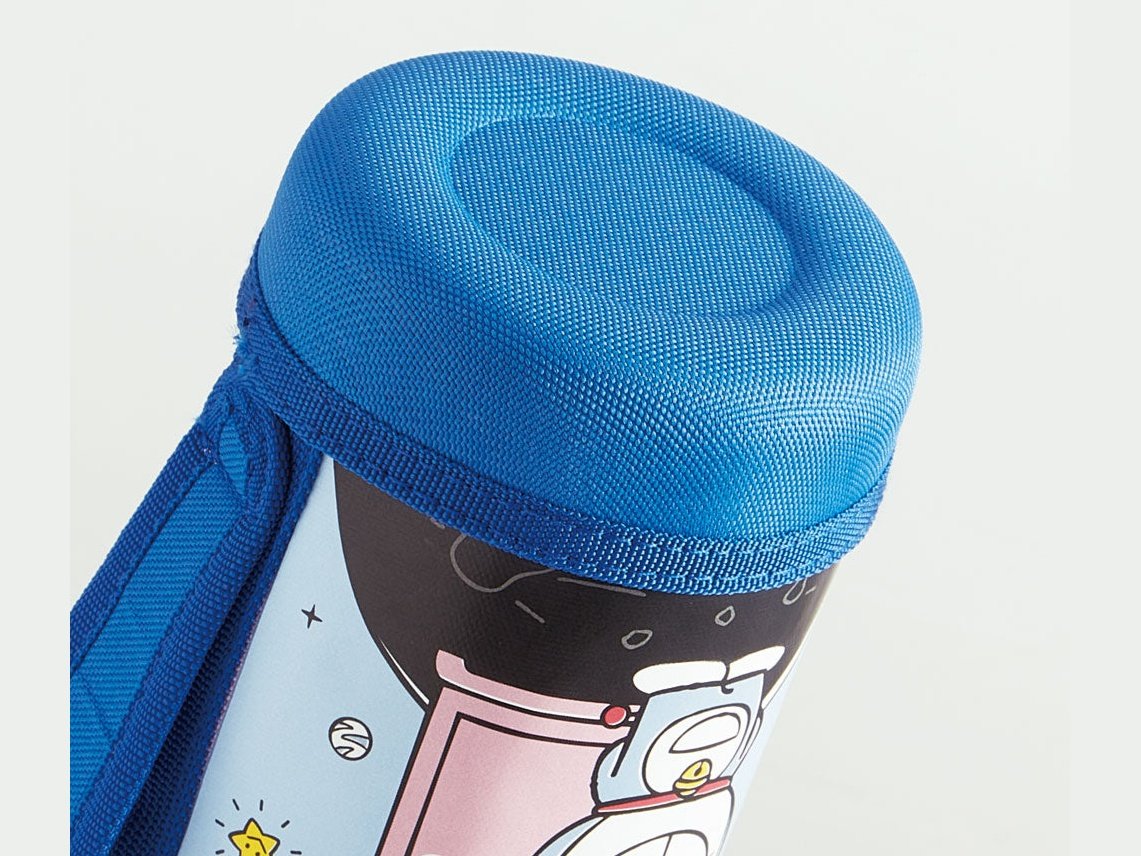 Skater Doraemon in Space Insulated Drink Bottle W/Cover 600ml