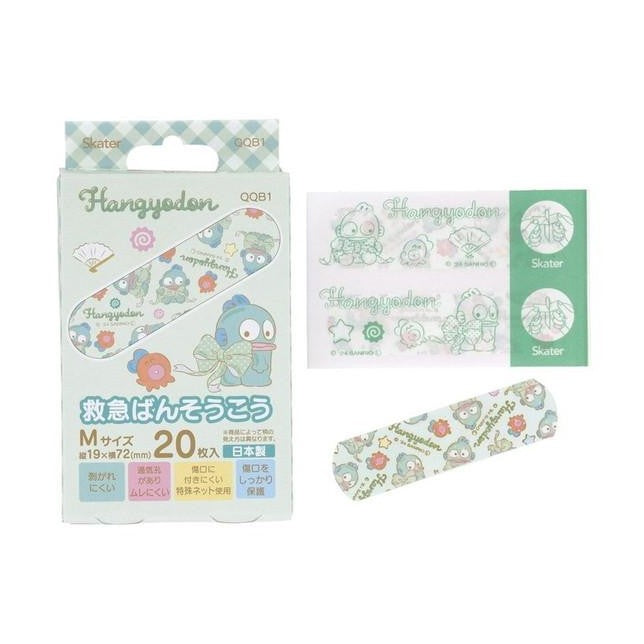 Skater Hangyodon Bandage M 20P