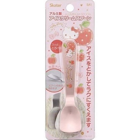 Skater Hello Kitty Aluminium Ice Cream Spoon