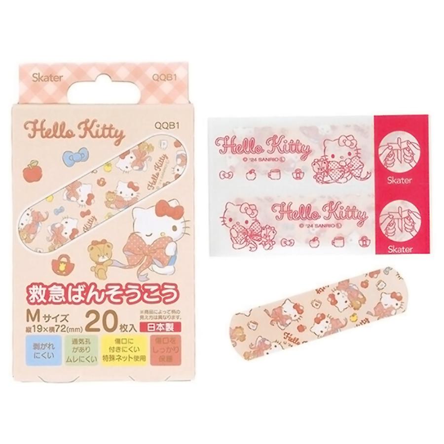 Skater Hello Kitty Big Ribbon Bandage M 20P