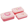 Skater Hello Kitty Floral Wreath Sealed Lunch Box Set 3pcs