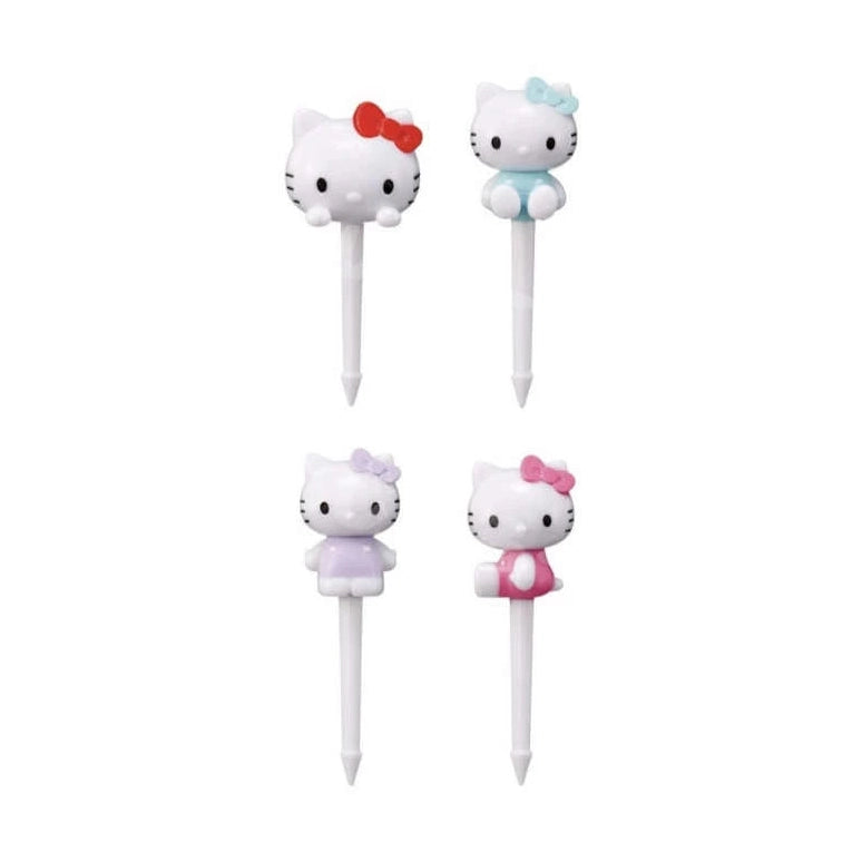 Skater Hello Kitty Food Pick 4pcs – MINIMARU