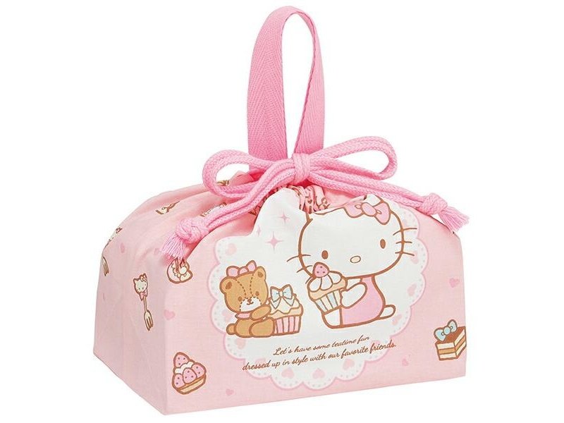 Skater Hello Kitty Lunch Draw Pouch