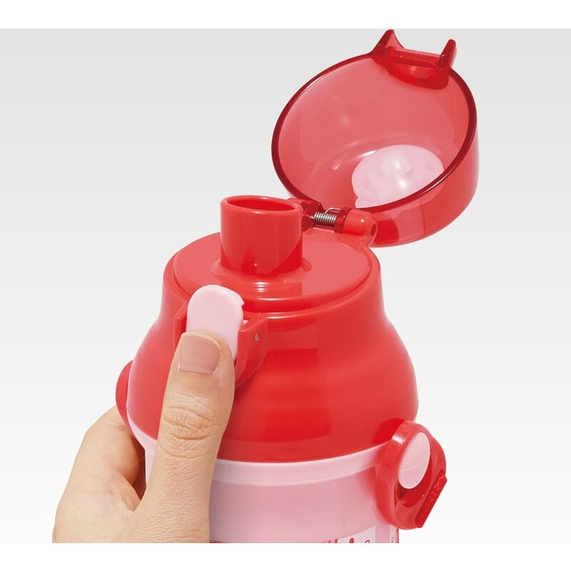Skater Hello Kitty One Touch Drink Bottle 480ml