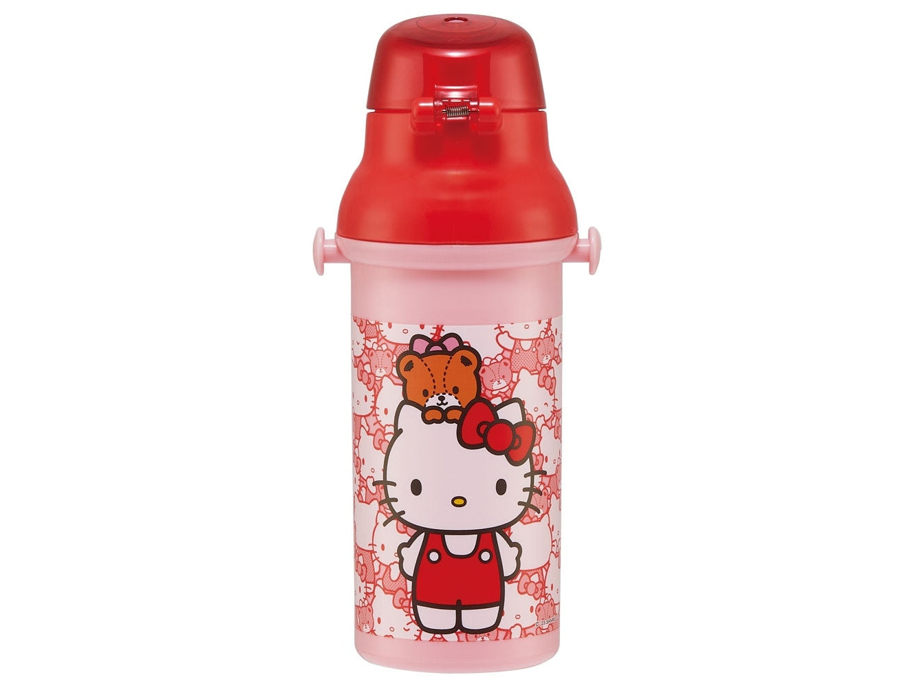 Skater Hello Kitty One Touch Drink Bottle 480ml