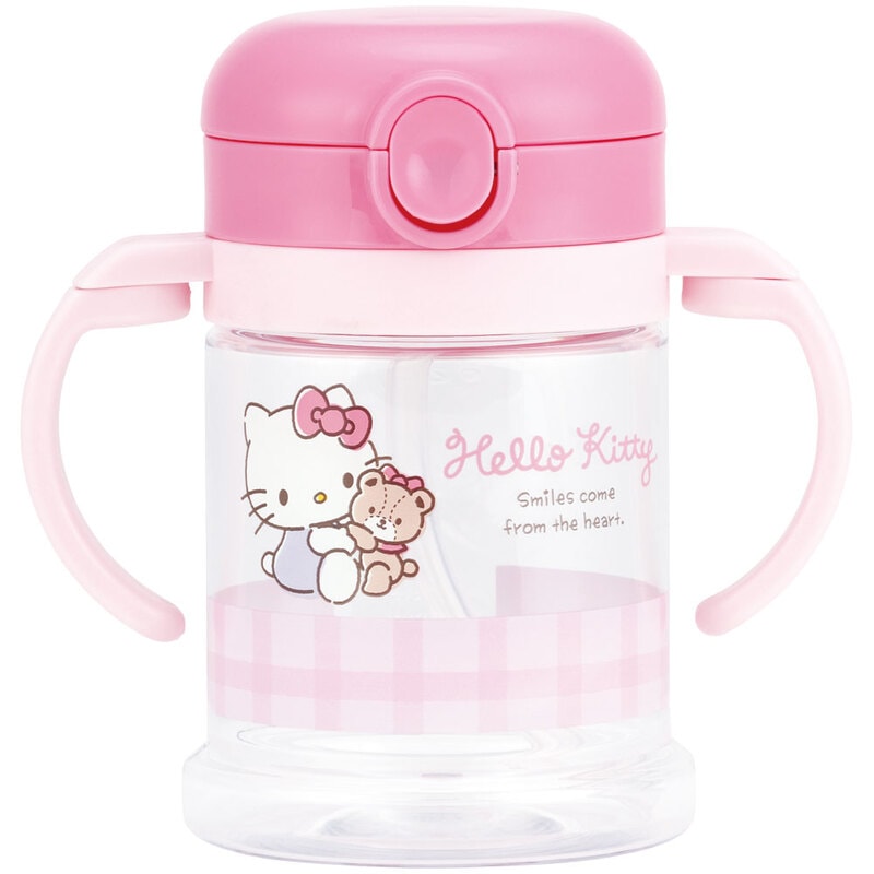 Skater Hello Kitty Pink Baby Straw Mug 260ml