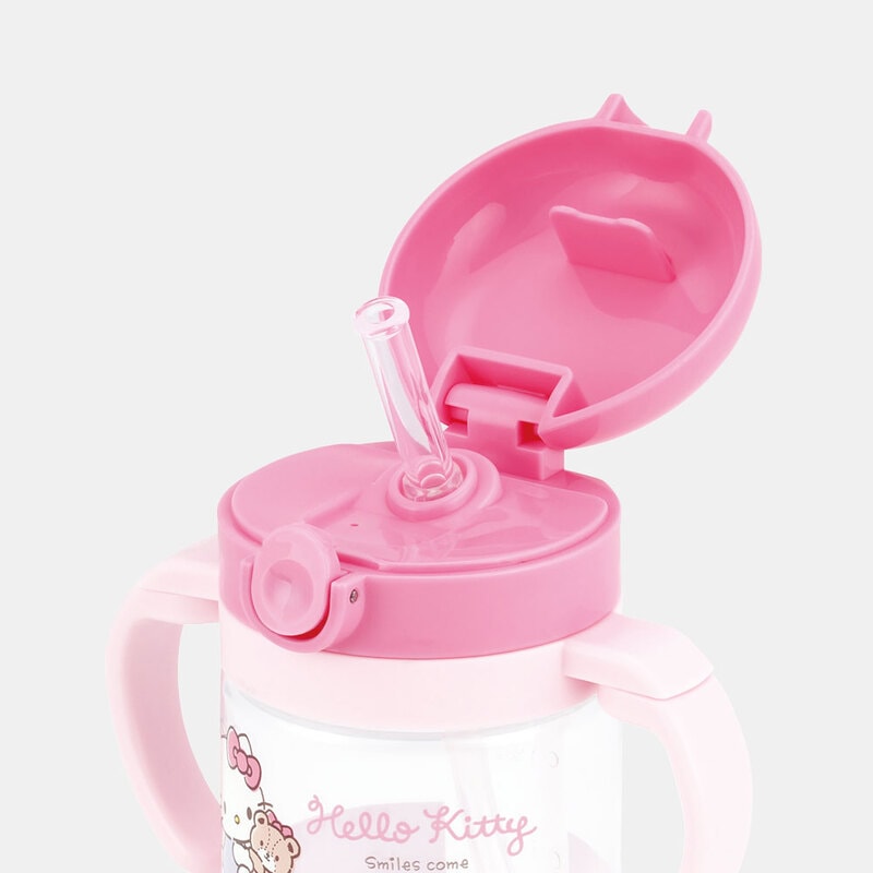 Skater Hello Kitty Pink Baby Straw Mug 260ml