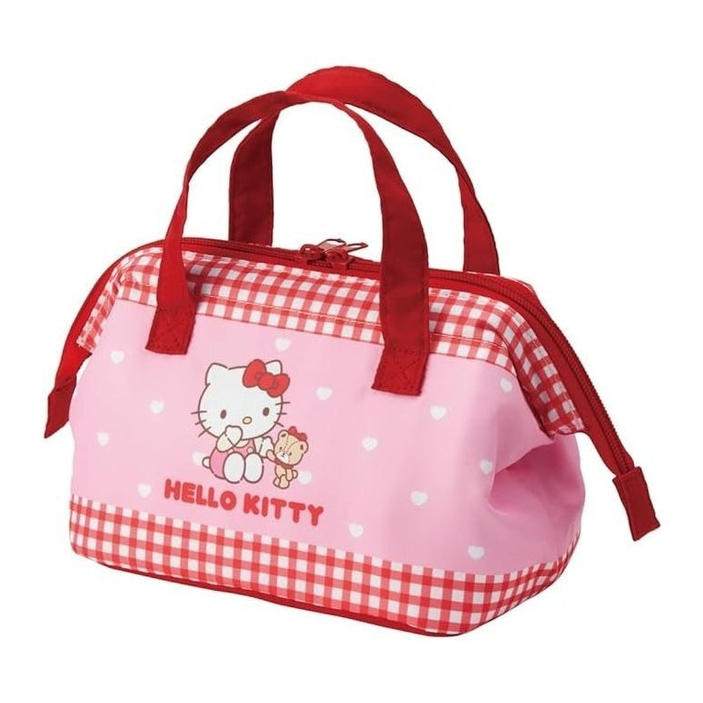 Skater Hello Kitty Pink Retro Lunch Bag - MINIMARU