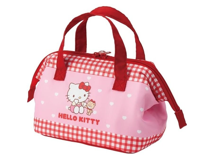 Skater Hello Kitty Pink Retro Lunch Bag