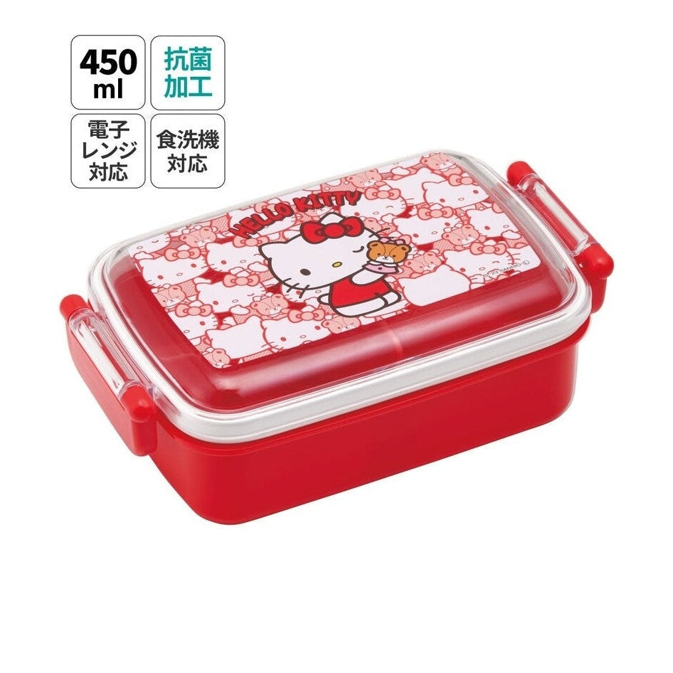 Skater Hello Kitty Red Lunch Box 450ml
