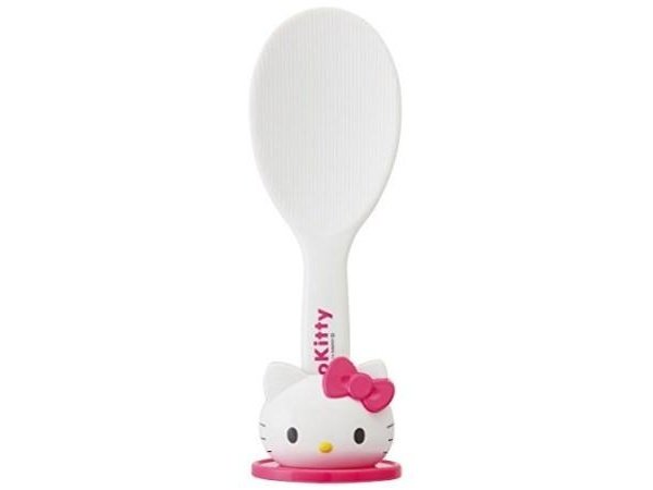 Skater Hello Kitty Rice Scoop with Stand