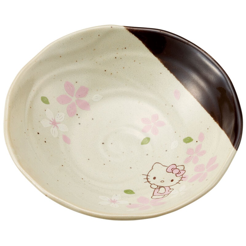 Skater Hello Kitty Sakura Plate 16D