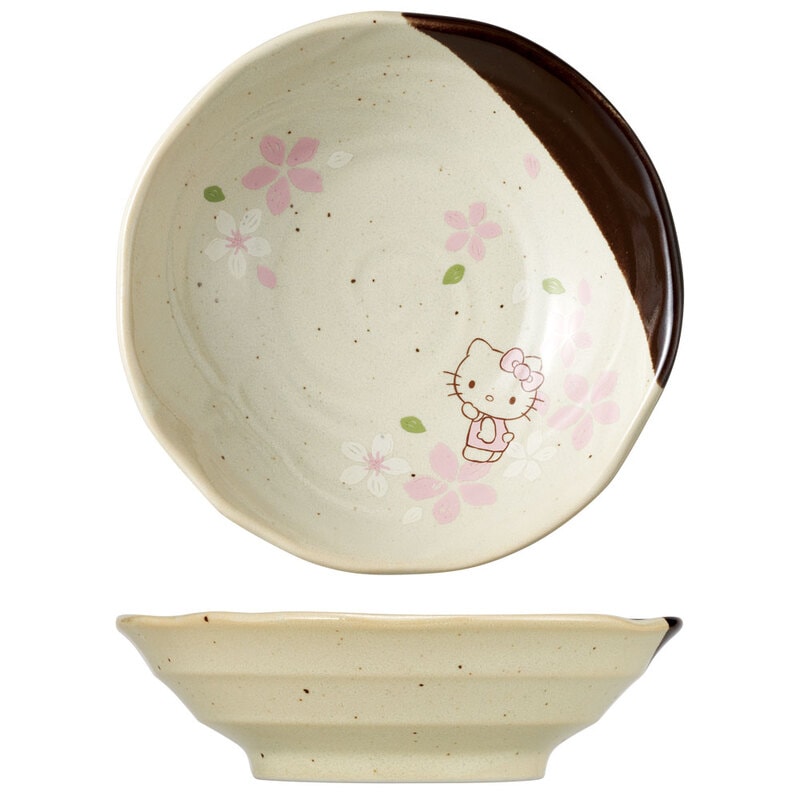 Skater Hello Kitty Sakura Plate 16D
