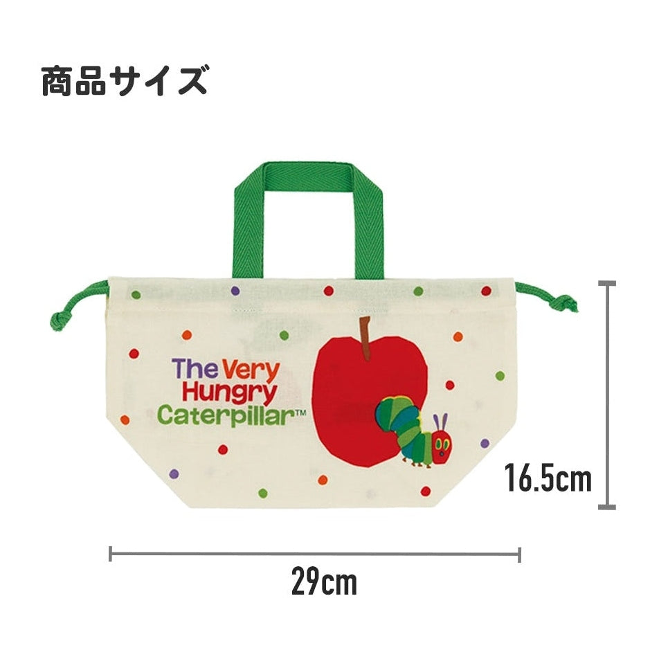 Skater Hello Kitty and Bear Lunch Drawstring Bag