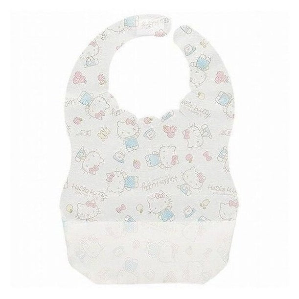 Skater Hello Kitty70s Disposable Baby Bib Apron 10P