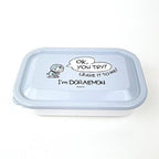 Skater I'm Doraemon Lightweight Fuwatto-Lid Bento Box M 830ml