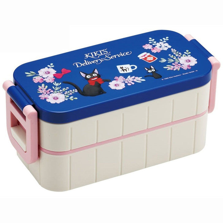 Skater Kiki&#39;s Delivery Service French Series 2-Tier Tight Lunch Box 600ml w/chopstick