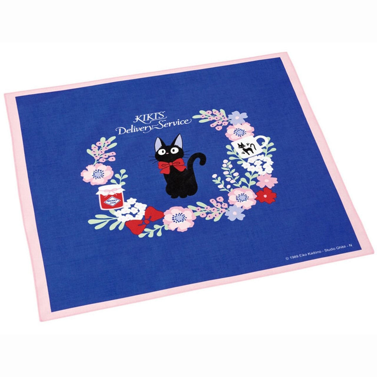 Skater Kiki&#39;s Delivery Service French Series Furoshiki Lunch Cloth 52x52