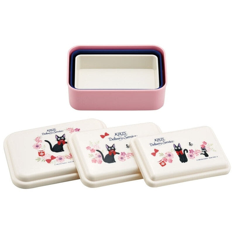 Skater Kiki's Delivery Service French Series Sealed Lunch Box Set 3pcs