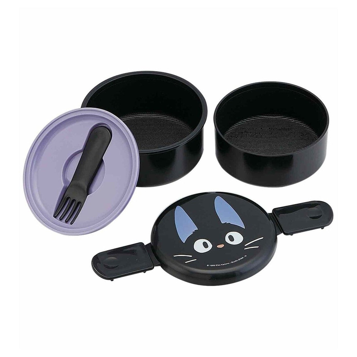 Skater Kiki's Delivery Service Jiji Round 2 Tier Lunch Box 500ml