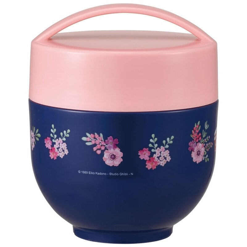 Skater Kiki's Delivery Service Purple Jiji Compact Donburi Vacuum Lunch Jar 540ml