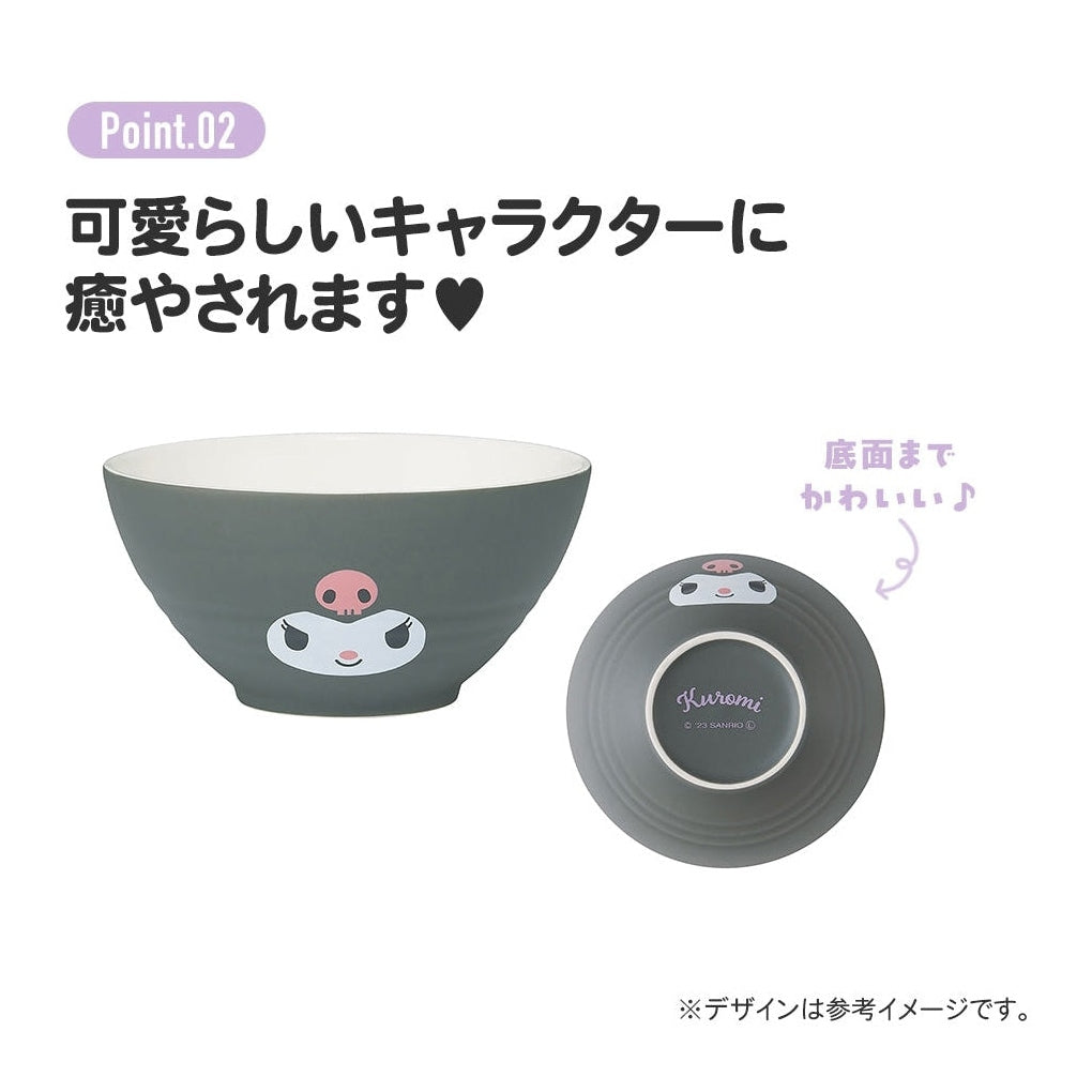 Skater Kuromi Donburi Bowl 17D