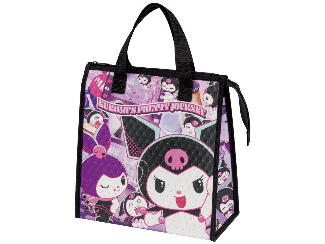Skater Kuromi&#39;s Pretty Journey Insulated Tote Lunch Bag