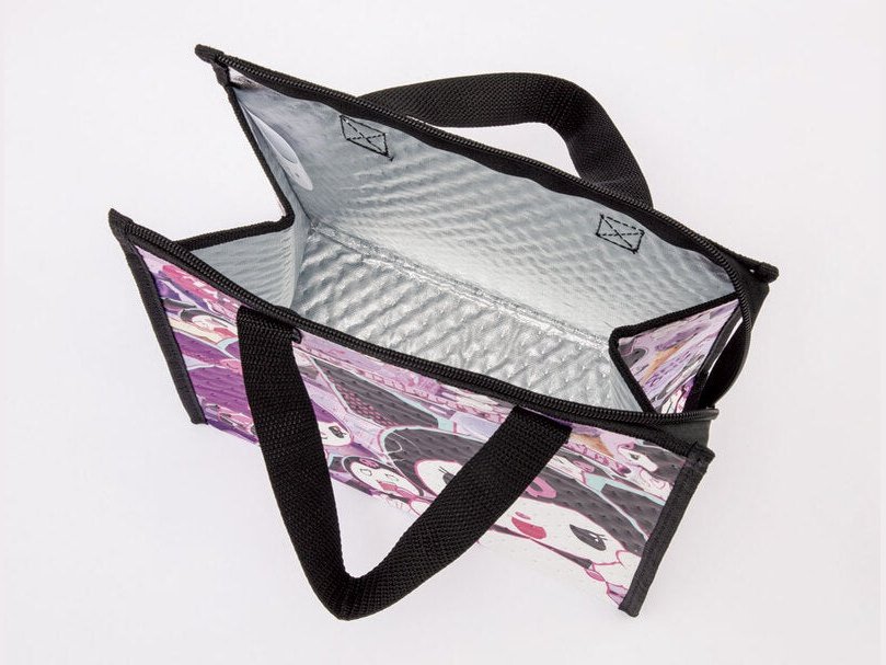 Skater Kuromi's Pretty Journey Insulated Tote Lunch Bag