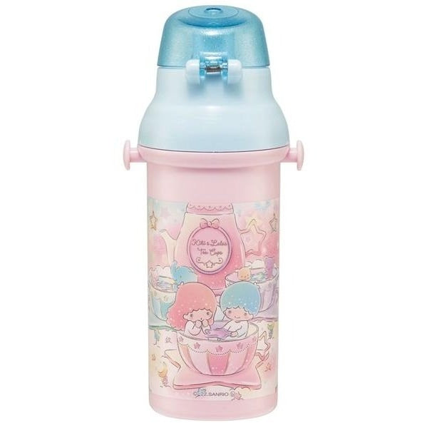 Skater Little Twin Stars One Touch Drink Bottle 480ml