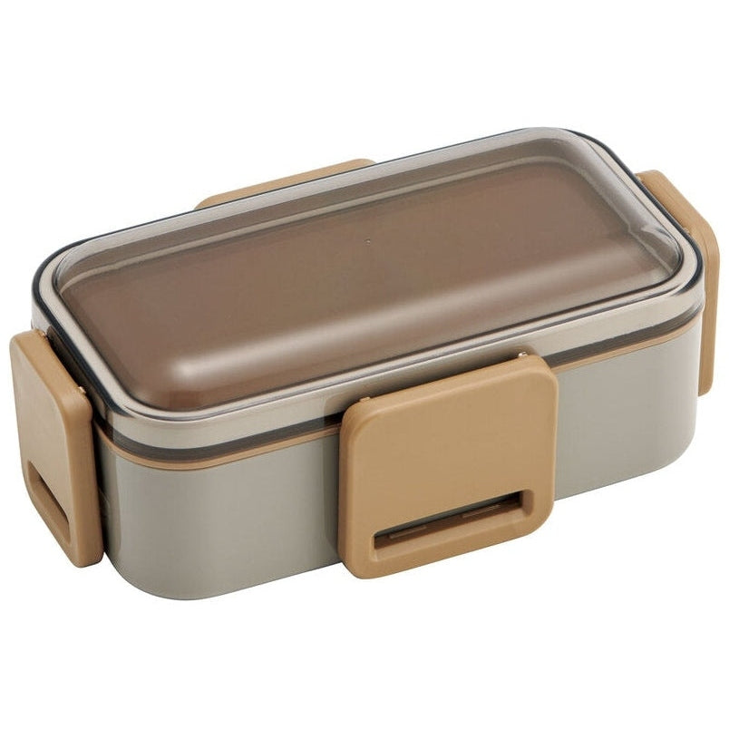 Skater Mauve Grey 2 Tier Lunch Box 600ml