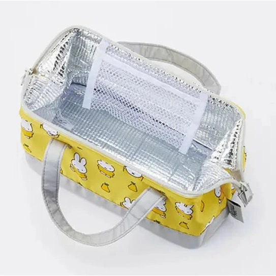 Skater Miffy 21 Yellow Retro Lunch Bag