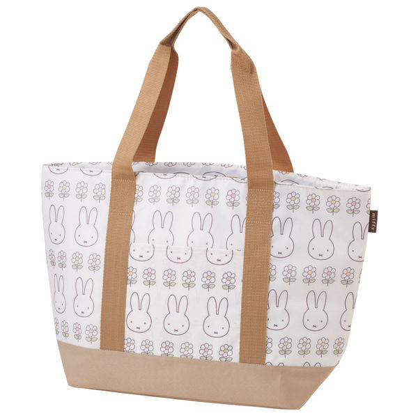 Skater Miffy 23 Brown Insulated Shopping Tote Bag