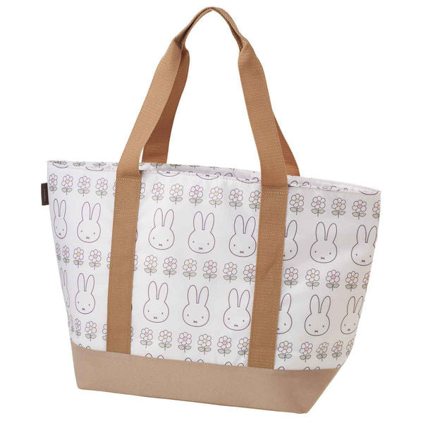 Skater Miffy 23 Brown Insulated Shopping Tote Bag