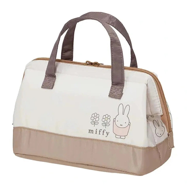 Skater Miffy 23 Brown Retro Lunch Bag