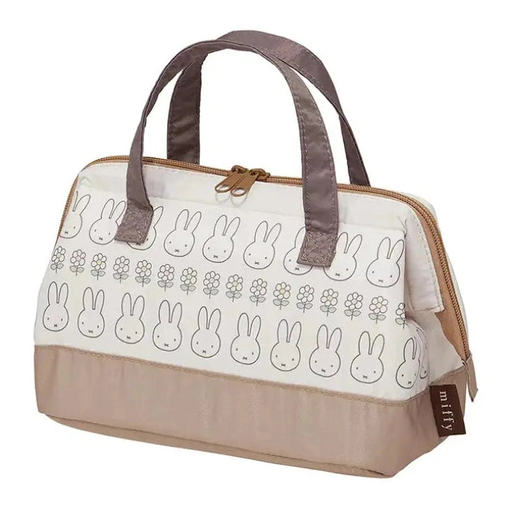 Skater Miffy 23 Brown Retro Lunch Bag