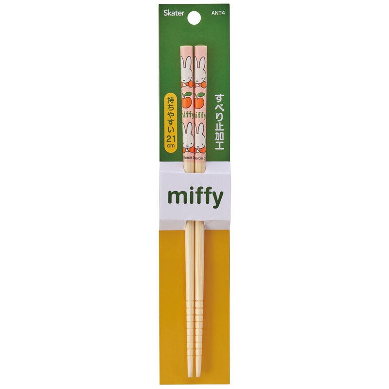 Skater Miffy Apple Chopstick 21cm