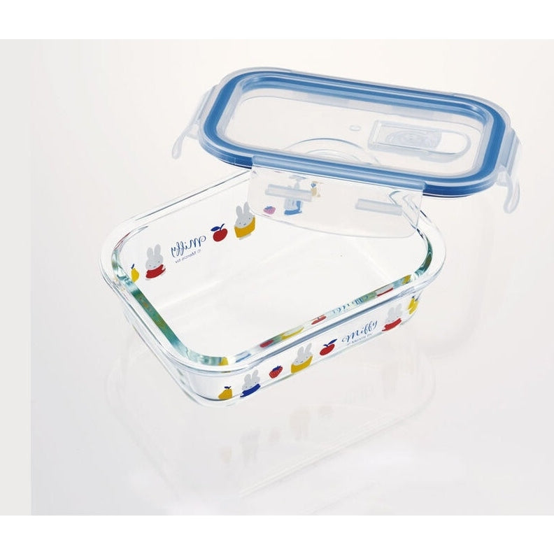 Skater Miffy Glass Container 370ml
