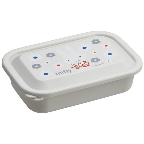 Skater Miffy Lightweight Fuwatto-Lid Bento Box M 830ml